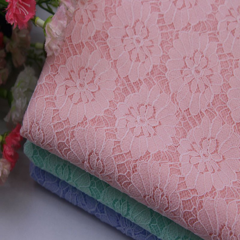 Lace Fabric Women's Nylon Warp Knit for Women's Wear Wholesale Supplie 5